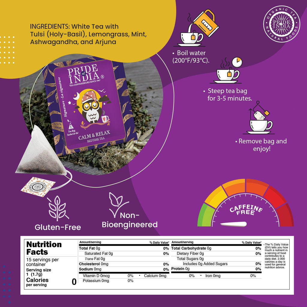 Calm & Relax - Bedtime Tea Bags