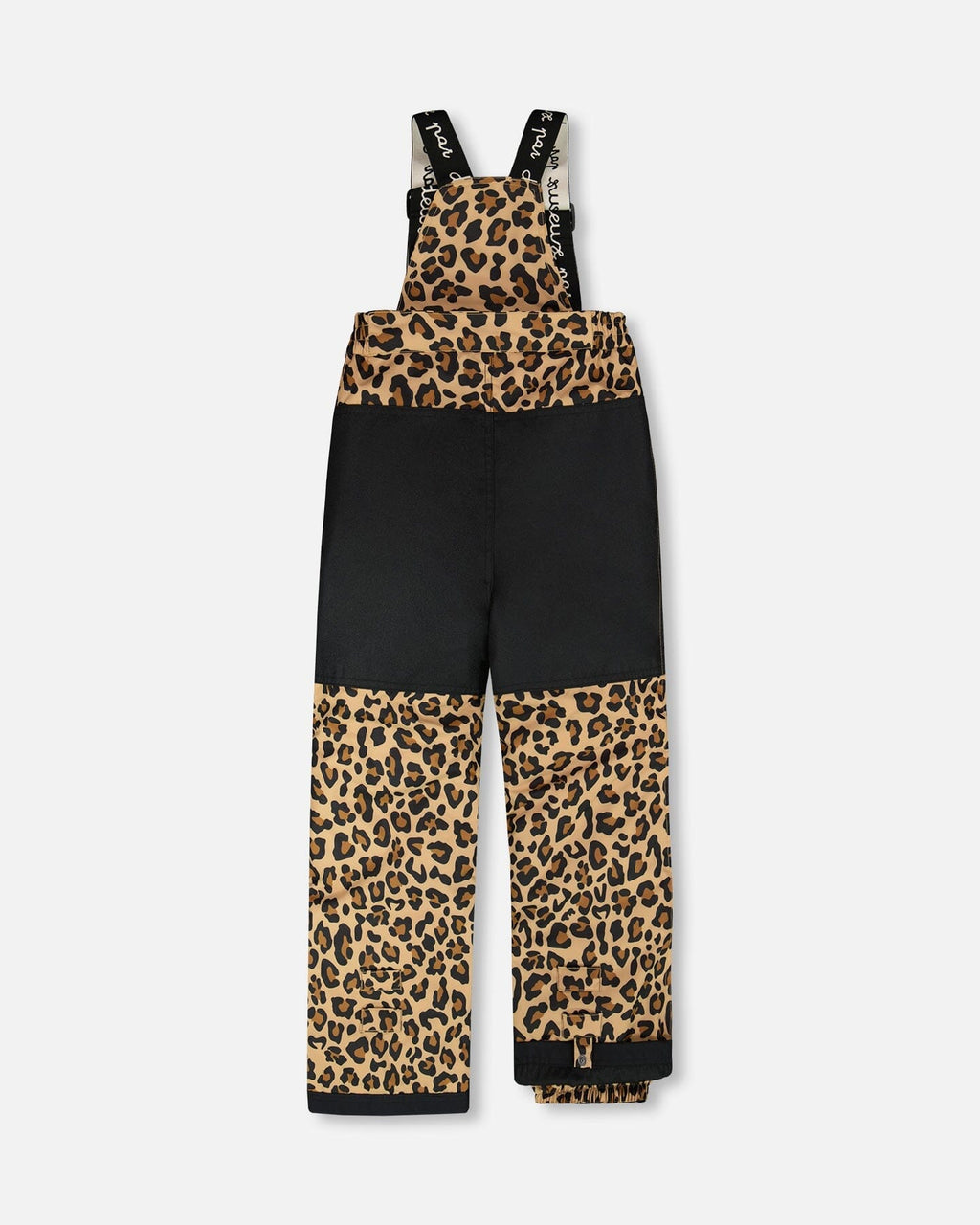 Two-Piece Play Snowsuit Beige Leopard