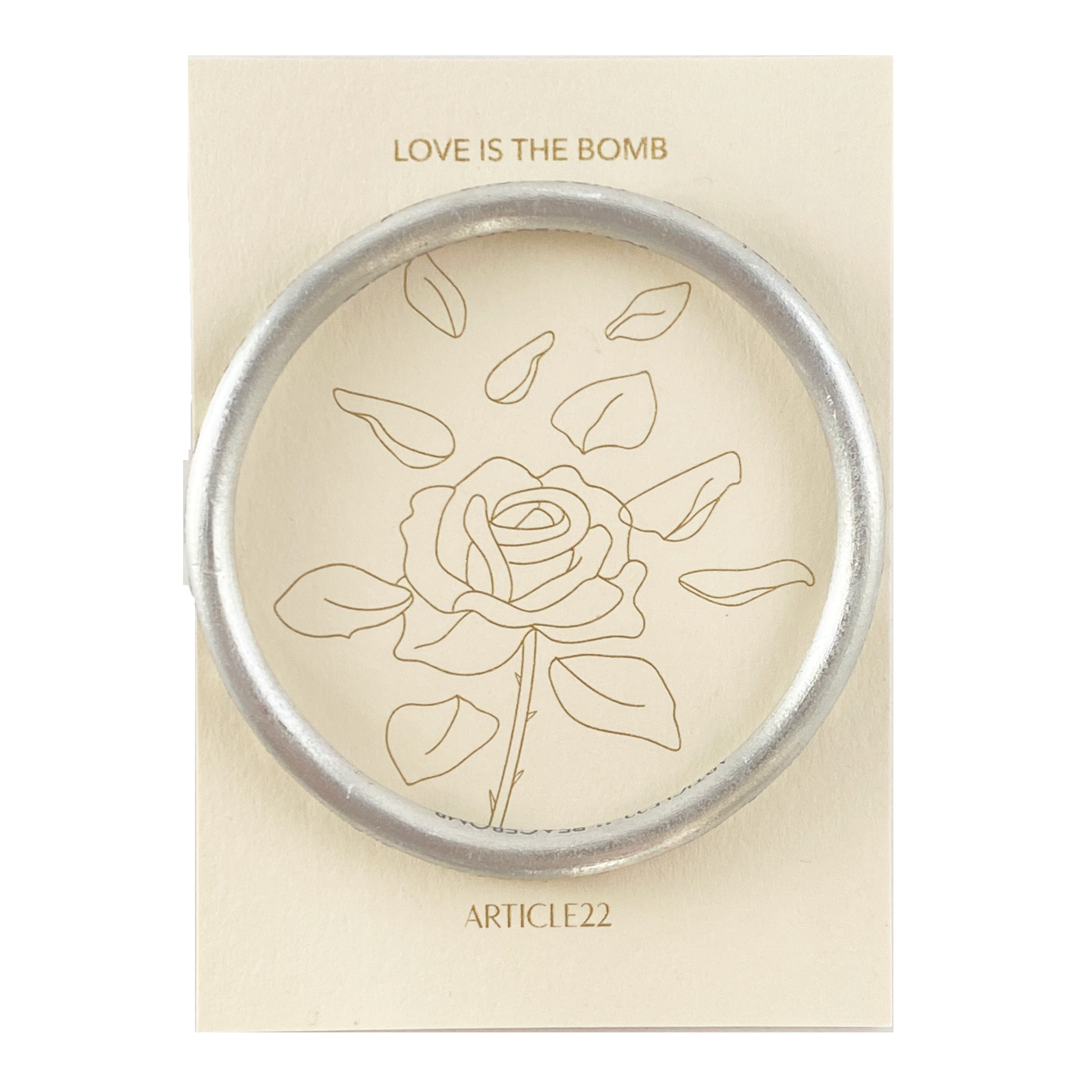 LOVE ALL AROUND BANGLE